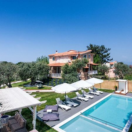 Fokas Luxury Villa Prínos Dış mekan fotoğraf