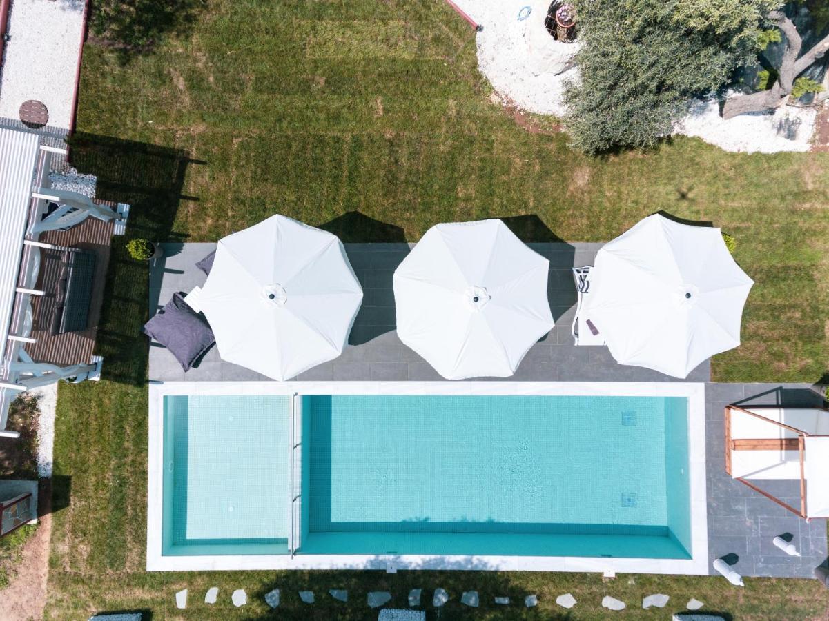 Fokas Luxury Villa Prínos Dış mekan fotoğraf