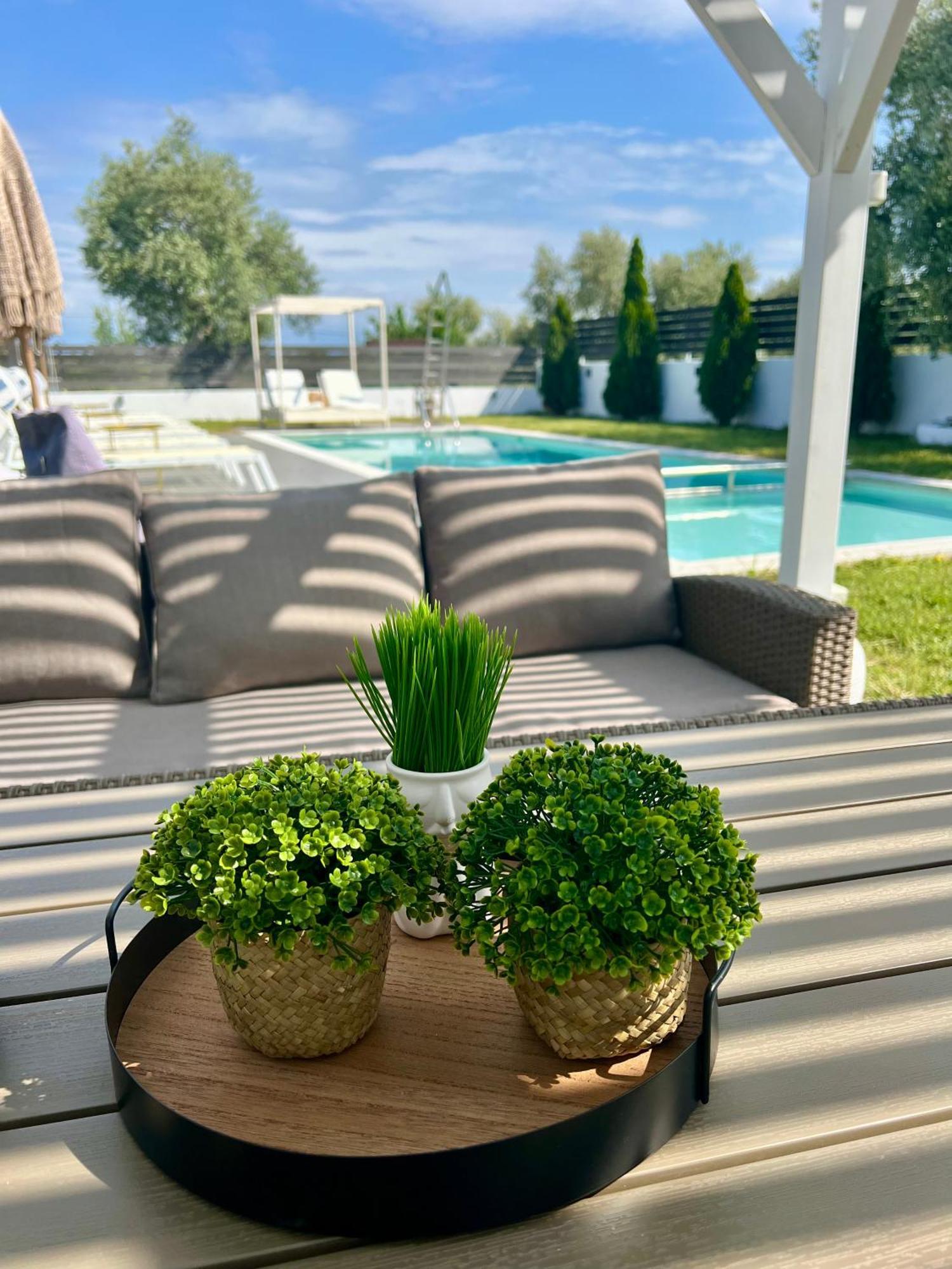 Fokas Luxury Villa Prínos Dış mekan fotoğraf