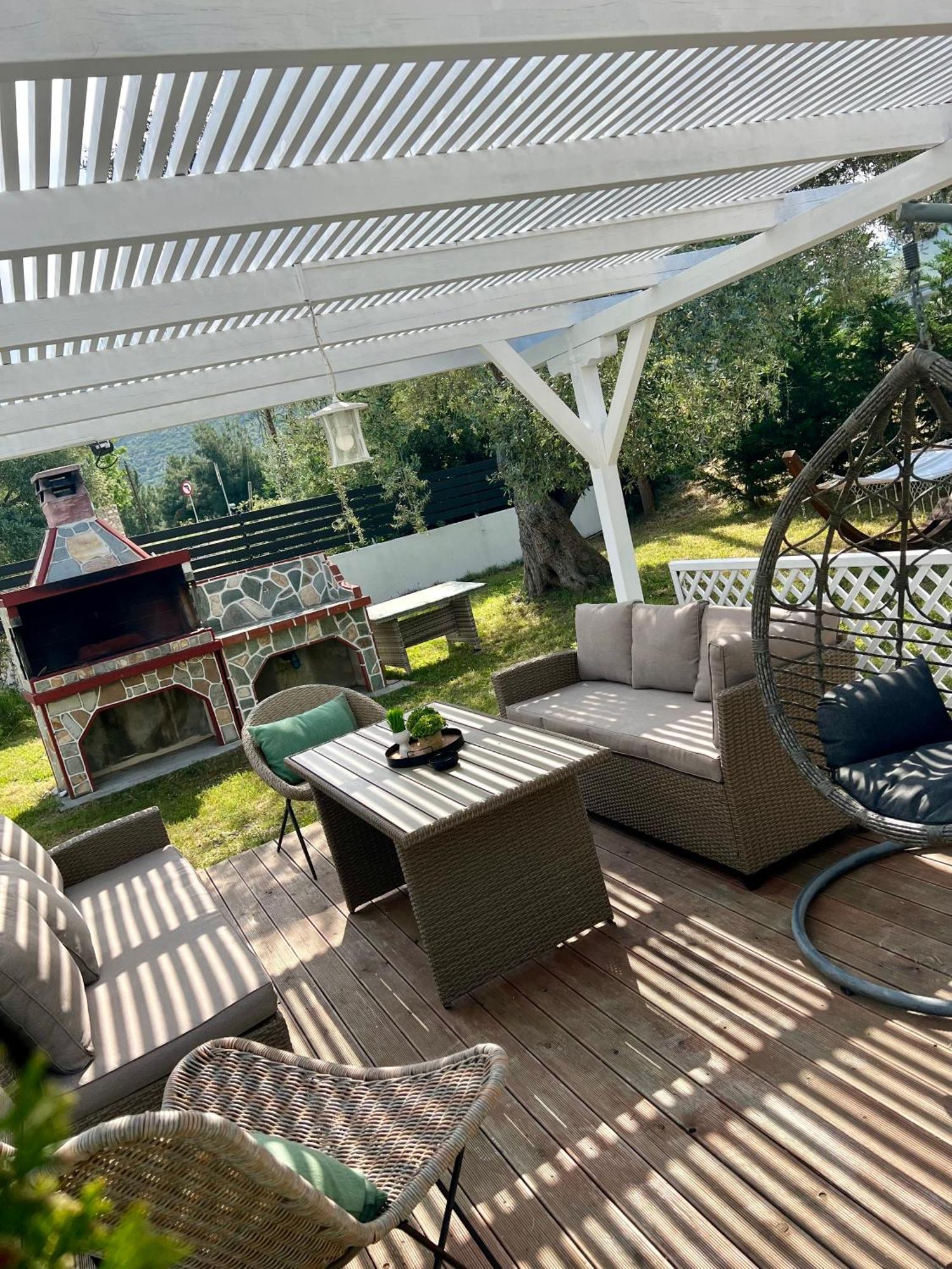 Fokas Luxury Villa Prínos Dış mekan fotoğraf