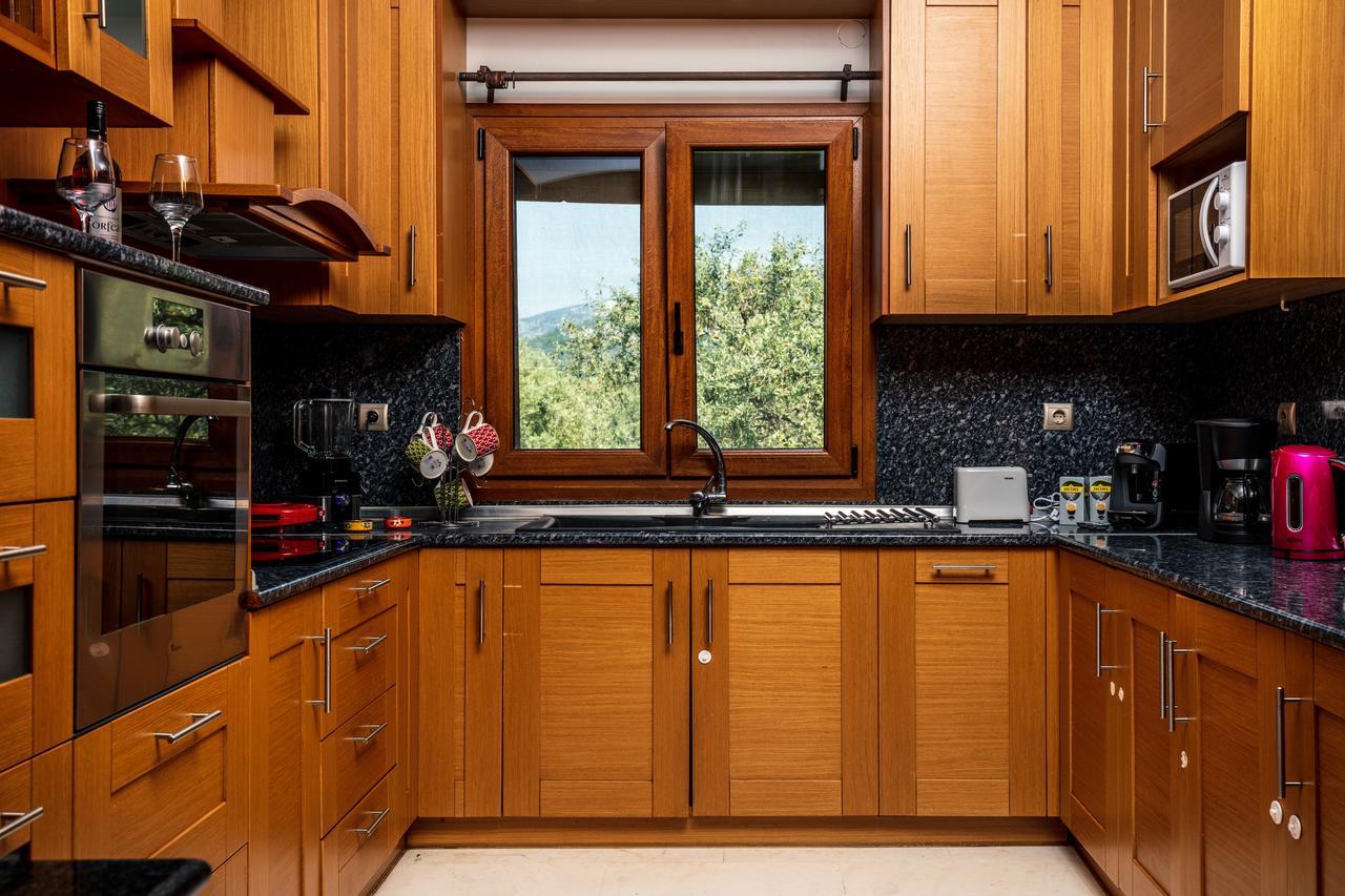 Fokas Luxury Villa Prínos Dış mekan fotoğraf