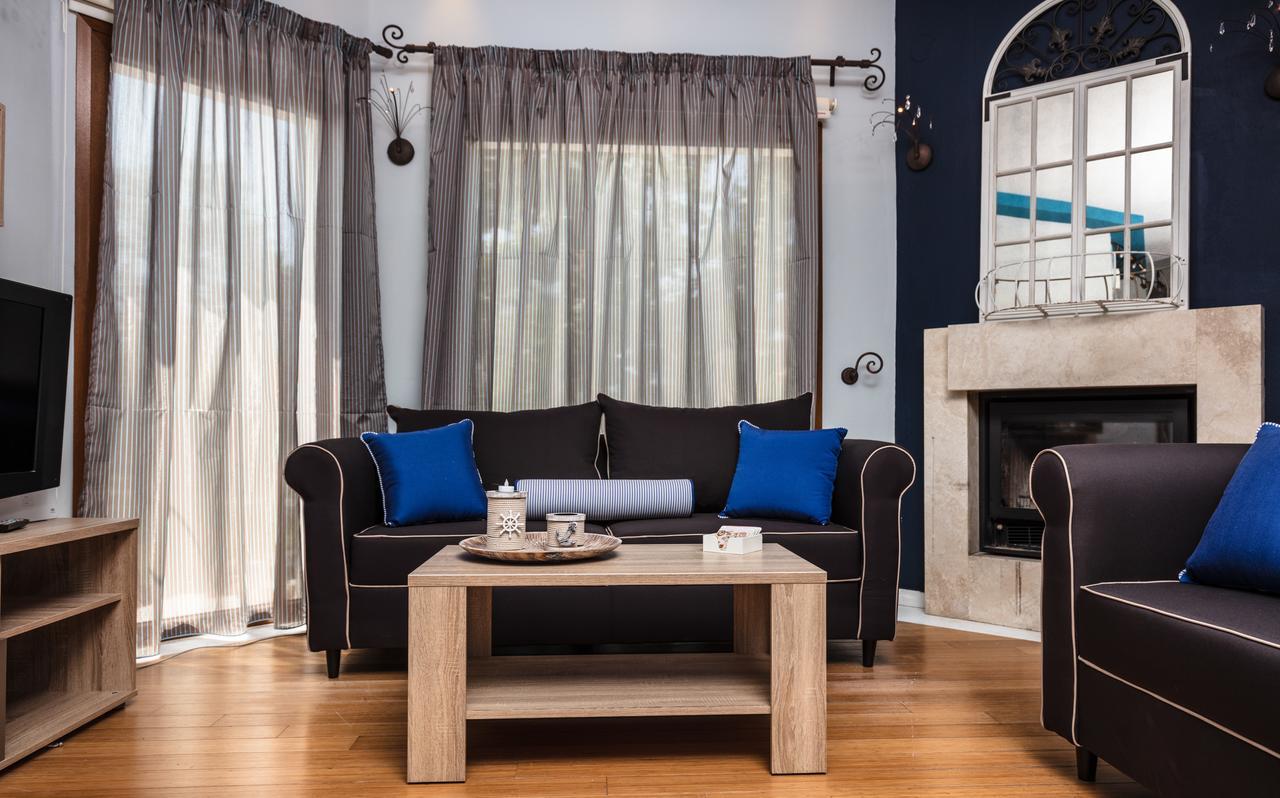 Fokas Luxury Villa Prínos Dış mekan fotoğraf