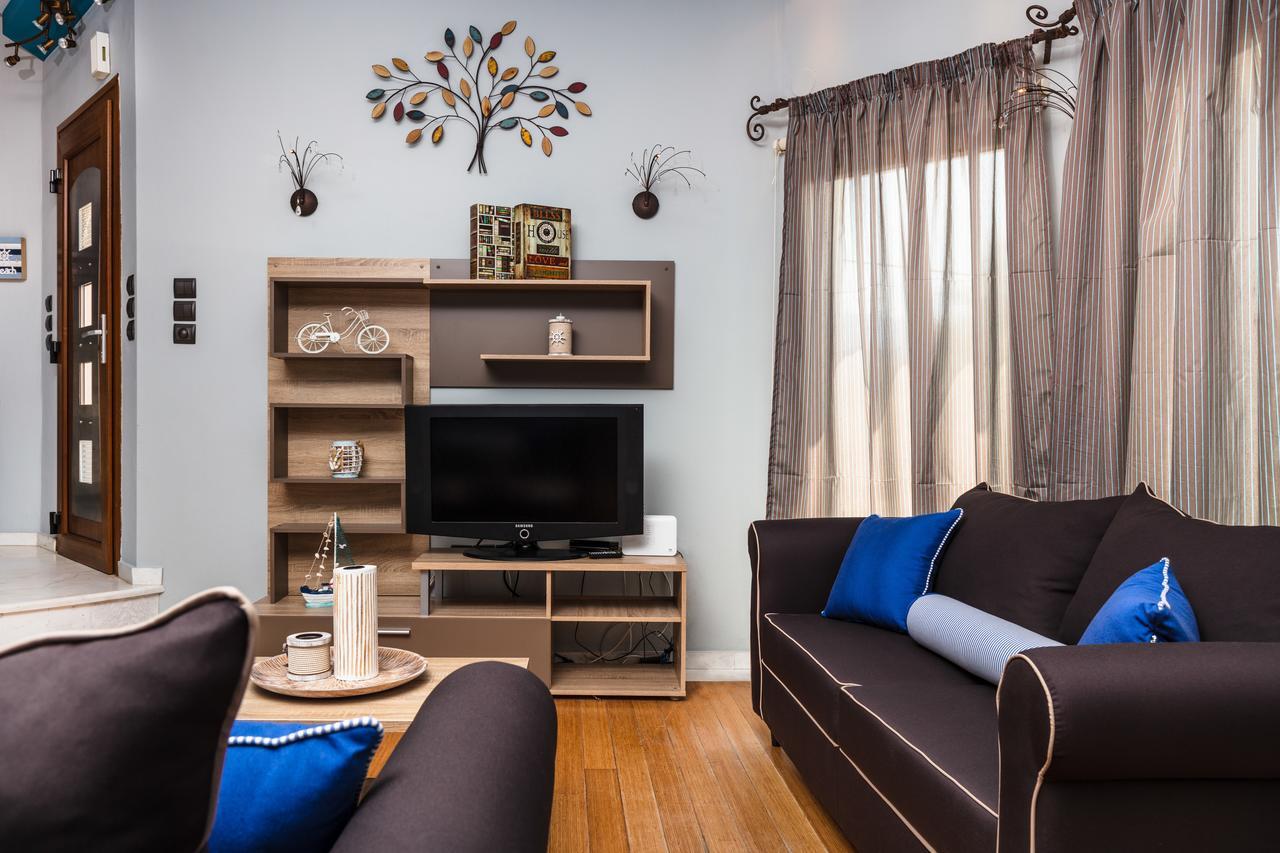 Fokas Luxury Villa Prínos Dış mekan fotoğraf