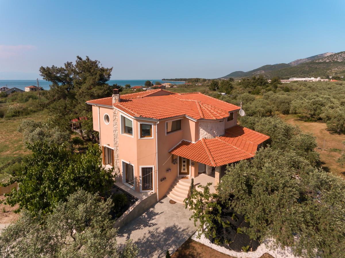 Fokas Luxury Villa Prínos Dış mekan fotoğraf