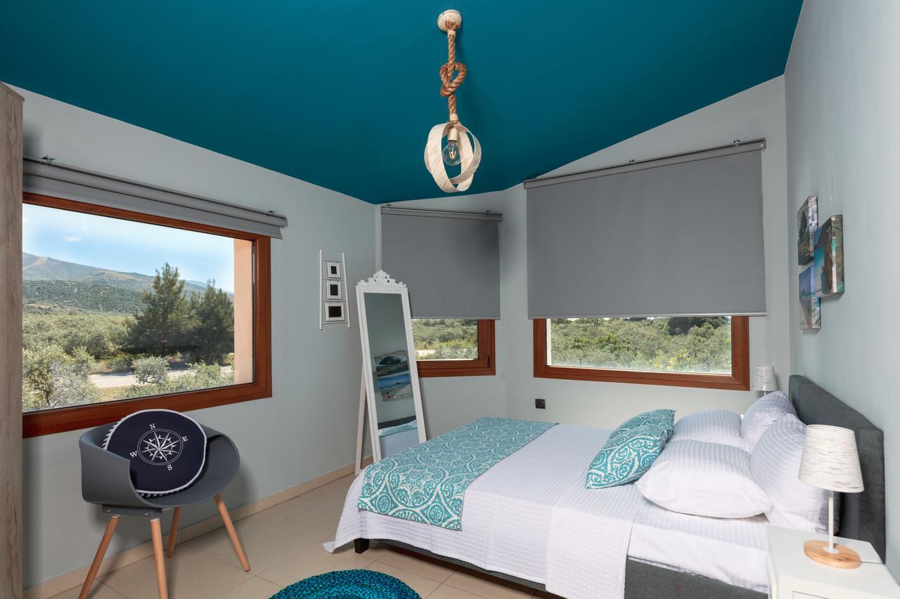 Fokas Luxury Villa Prínos Dış mekan fotoğraf
