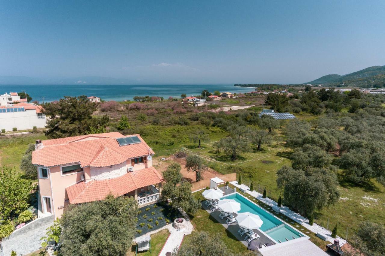 Fokas Luxury Villa Prínos Dış mekan fotoğraf