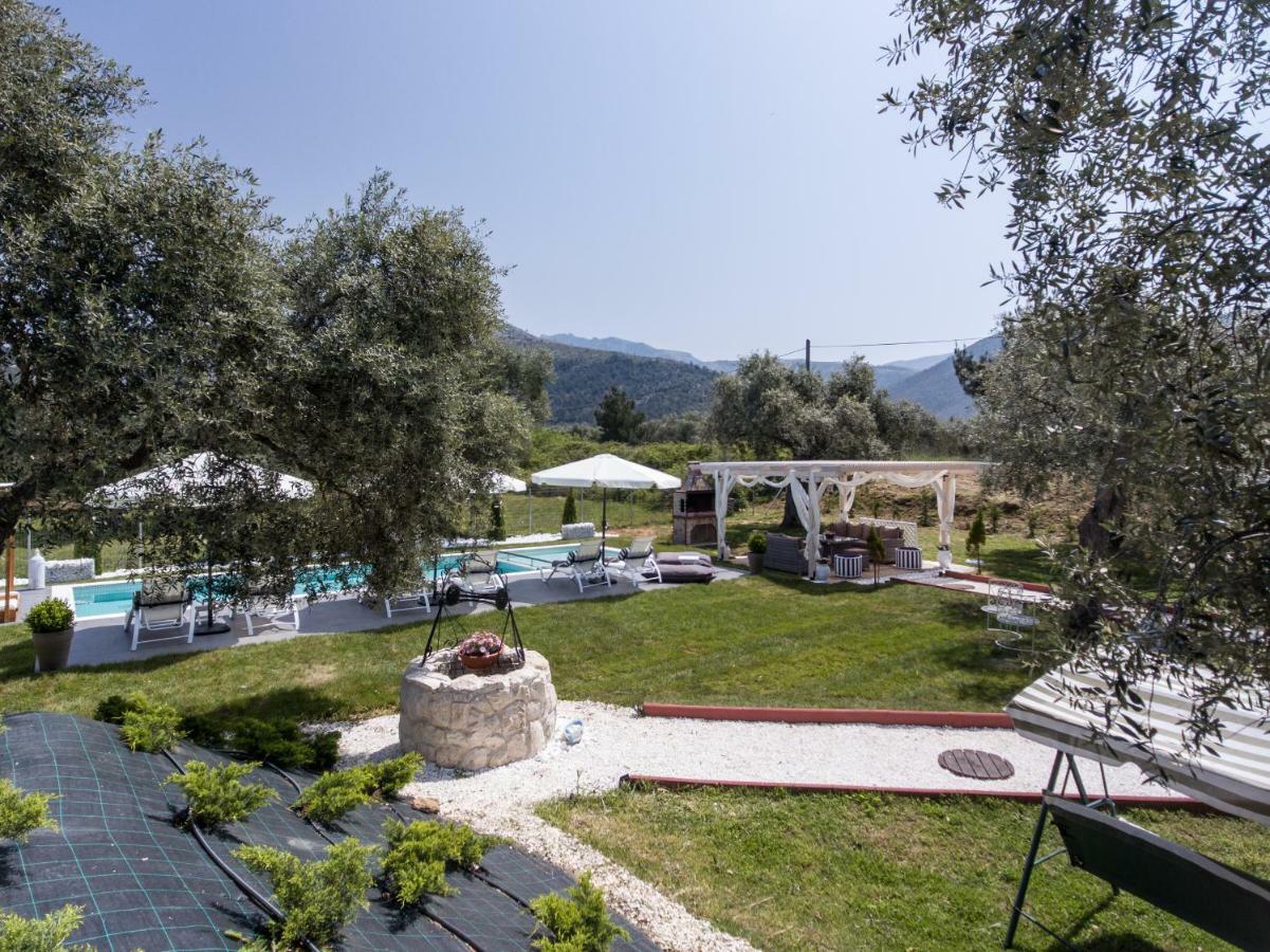 Fokas Luxury Villa Prínos Dış mekan fotoğraf